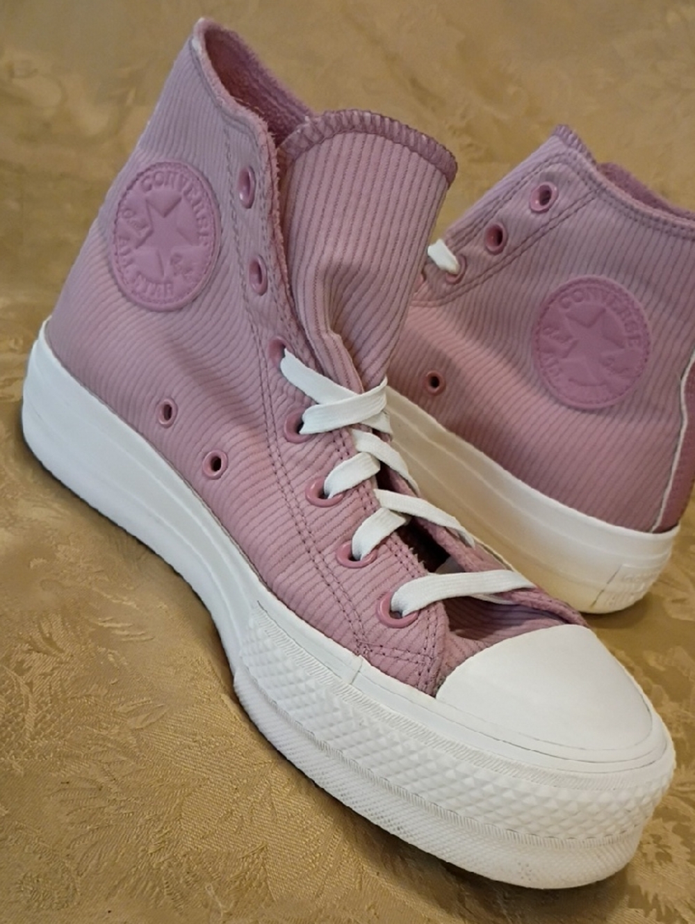 Converse Chuck Taylor All Star Platform High Top - Dusty Pink Women's 8.0